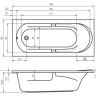 Акриловая ванна Riho Future 180x80