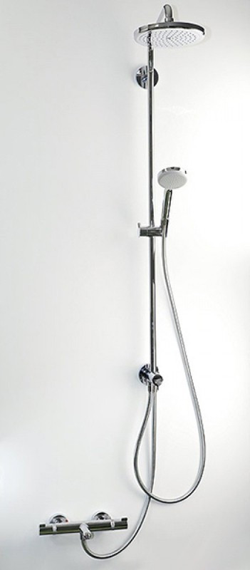Душевая система Hansgrohe Croma Showerpipe Reno 27224000 без смесителя