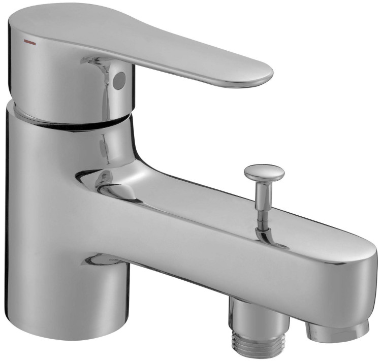 Однорычажный смеситель для ванны/душа на одно отверстие Jacob Delafon JULY E16044-4-CP