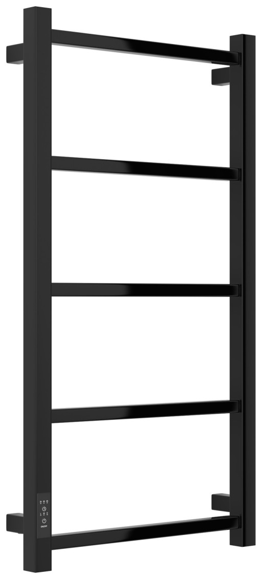 Полотенцесушитель электрический Стилье Формат 26 800х400 левый Чёрный