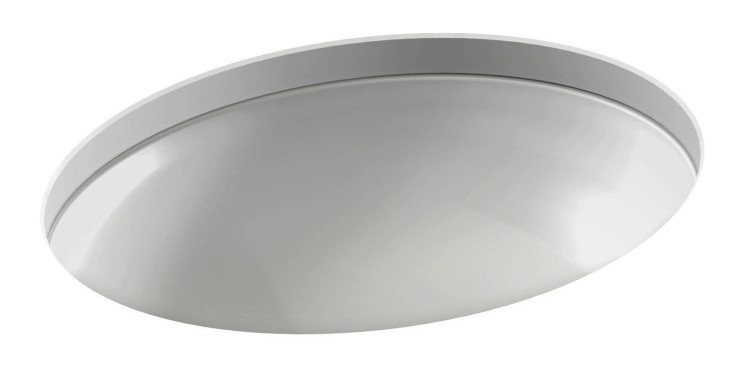 Встраиваемая раковина 44,2 х 36,2 см с переливным отверстием, устанавливаемая снизу Jacob Delafon VOXEYI102-00