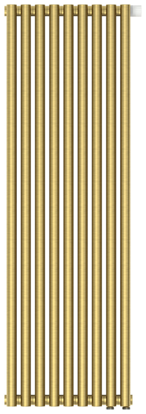 Отопительный радиатор Сунержа Эстет-00 EU50 1200х405 9 секций Состаренная латунь