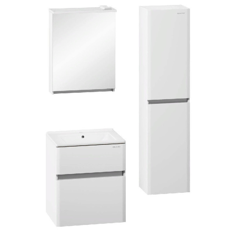 Зеркальный шкаф Edelform Amata 60 с подсветкой