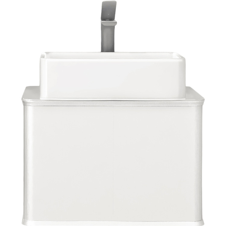 Тумба Pastel 58 подвесная, белый жемчуг