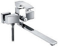 Смеситель для ванны с изливом 35см и переключателем в корпусе хром G2207