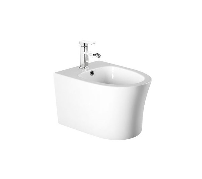 Биде подвесное Aquatek НИКА AQ1009-00, 525*360*320 мм, цвет белый