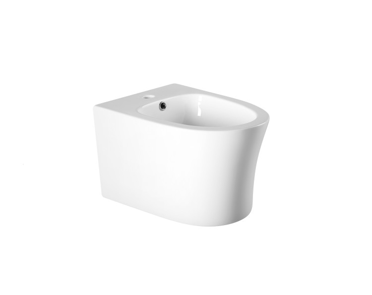 Биде подвесное Aquatek НИКА AQ1009-00, 525*360*320 мм, цвет белый