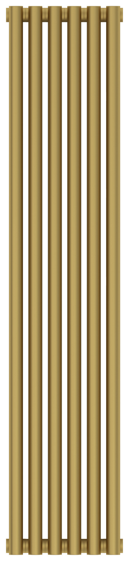 Отопительный радиатор Сунержа Эстет-00 1200х270 6 секций Матовое золото