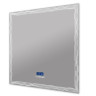Зеркало с LED подстветкой, К6500, сенсорным выключателем Touch System, системой антизапотевания, с радио и датчиком температуры Cezares 45064
