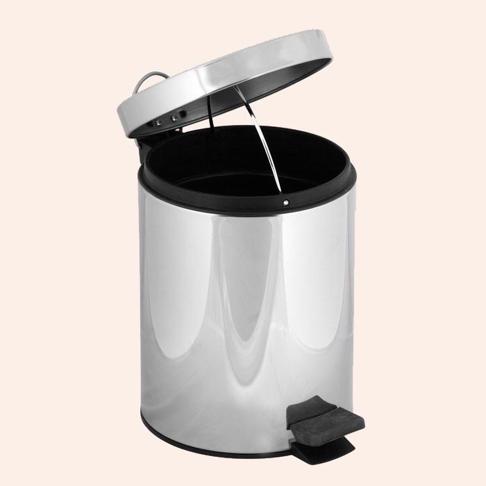 Ведро мусорное  TW Harmony TWCV010-3cr