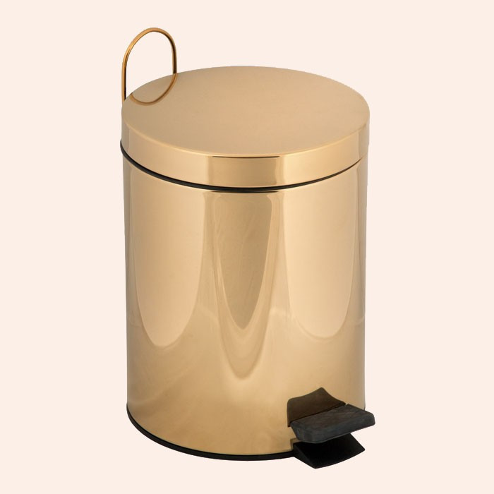 Ведро мусорное  TW Harmony TWCV010-3cr