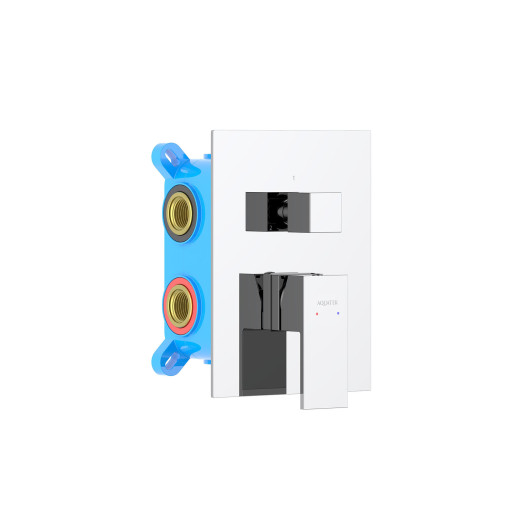 Смеситель для ванны 3 режима (внешняя и скрытая часть) Aquatek AQ1647CR ЛИБРА