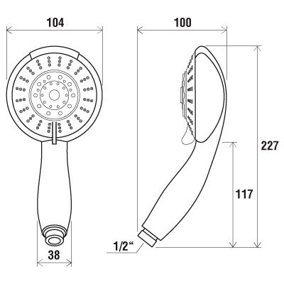 Душевая Лейка Ravak 952.00