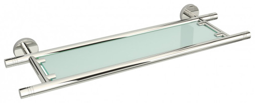 Полка Сунержа КАНЬОН стеклянная / L 500 Без покрытия