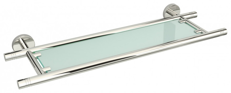 Полка Сунержа КАНЬОН стеклянная / L 500 Без покрытия