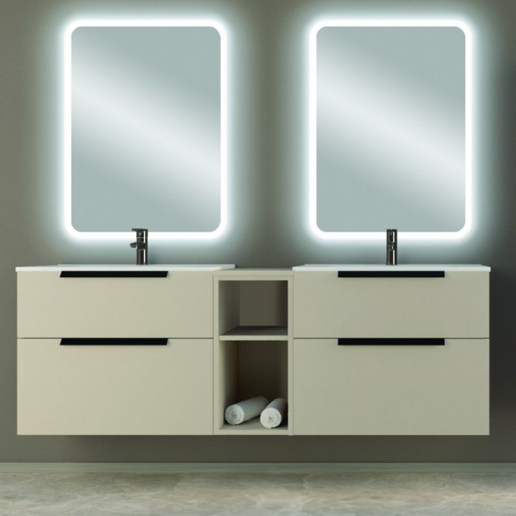 Шкаф подвесной с открытыми полками, 30x46x62 Cezares 55166