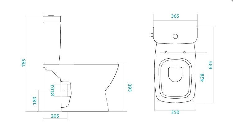 Унитаз Santek Нео 1.WH30.2.194