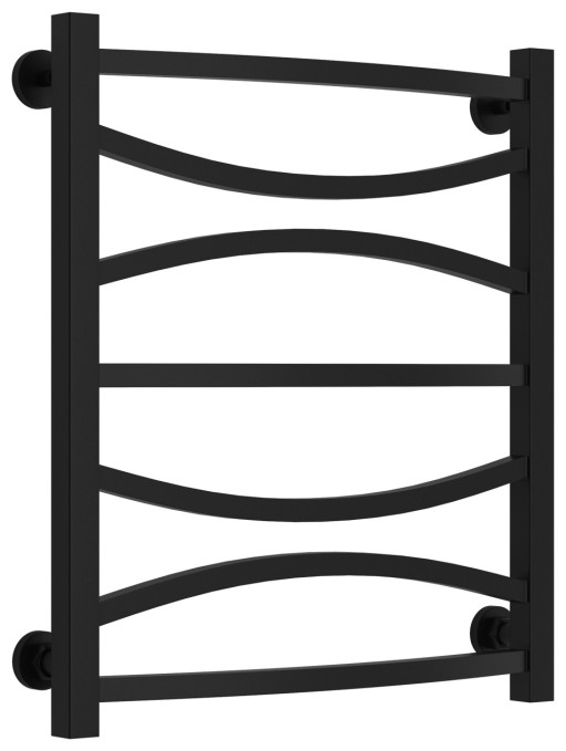 Полотенцесушитель водяной Сунержа Ажур 600х500 Матовый чёрный