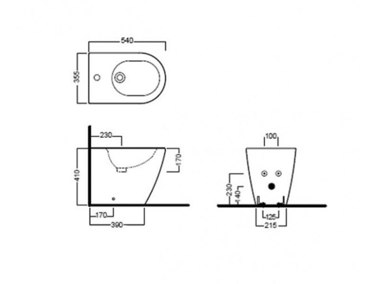Биде Hatria Fusion YOU6
