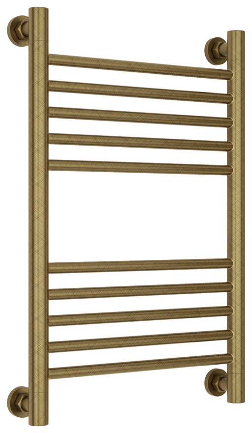 Полотенцесушитель водяной Сунержа Богема+ прямая 600х400 Состаренная бронза