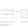 Колонна подвесная с одной распашной дверцей, реверсивная 35x20x140 Cezares 55179