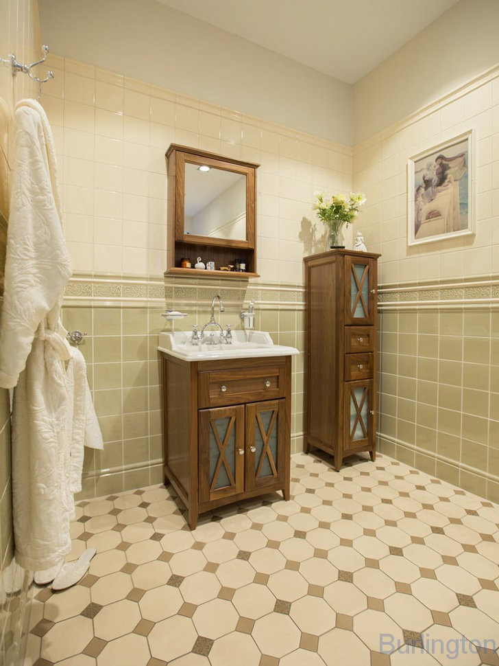 Тумба под раковину с двумя дверцами, цвет орех [EU2D]