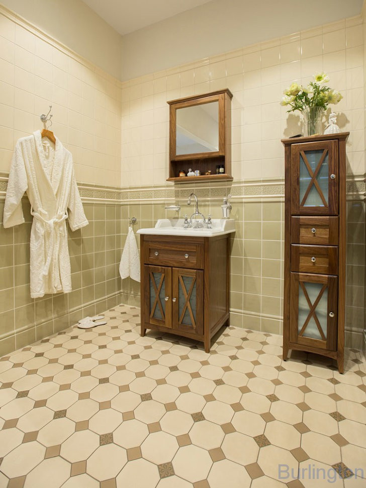 Тумба под раковину с двумя дверцами, цвет орех [EU2D]