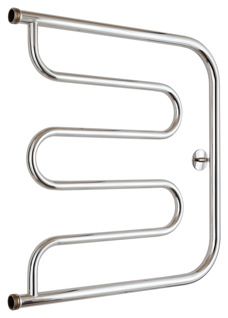 Полотенцесушитель водяной Стилье Тандем 600х600 резьба-сгон 1