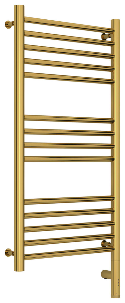 Полотенцесушитель электрический Сунержа Богема 3.0 прямая 800х400 МЭМ правый Золото