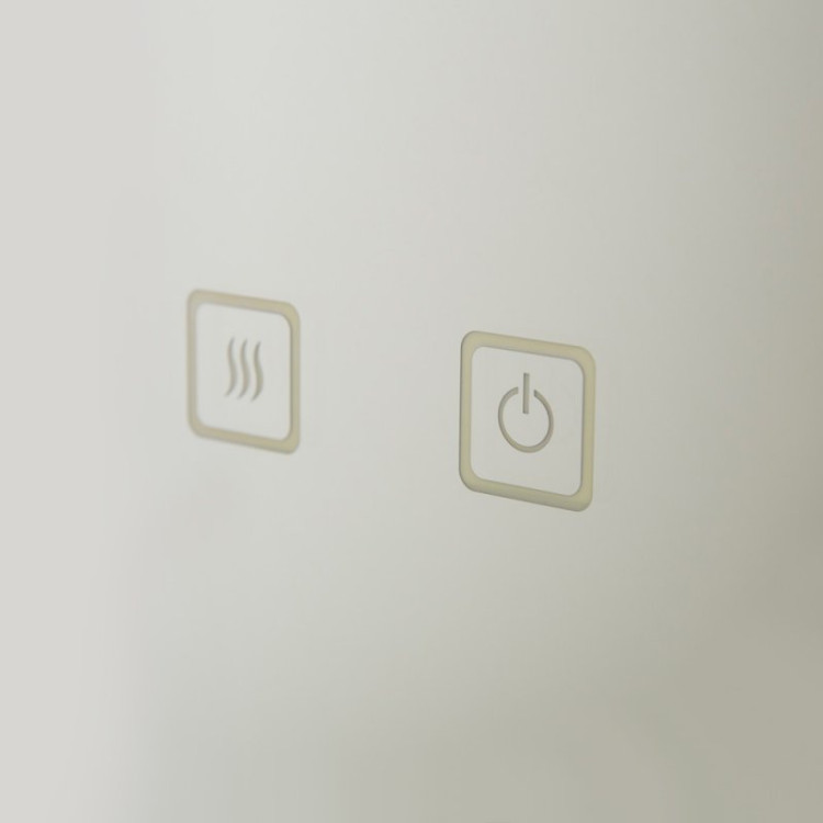 Зеркало со встроенным светильником, сенсорным выключателем и подогревом 12W, 220-240V BelBagno SPC-MAR-900-600-LED-TCH-WARM