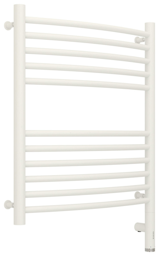 Полотенцесушитель электрический Сунержа Богема 3.0 выгнутая 600х500 МЭМ правый Матовый белый