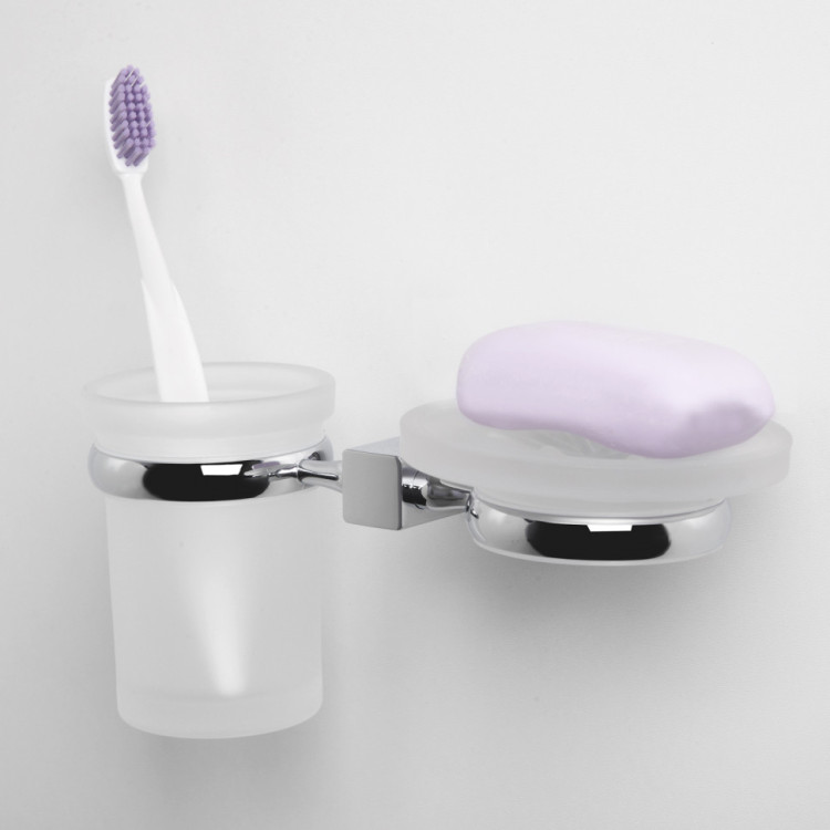 WasserKRAFT Lippe K-6526 Держатель стакана и мыльницы