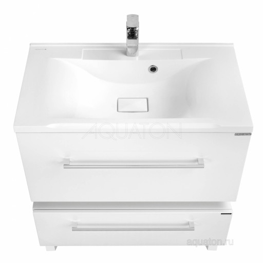 Тумба под раковину Aquaton Мадрид 80 М белый 1A126801MA010