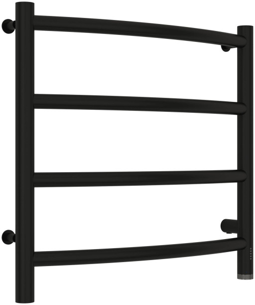 Полотенцесушитель электрический Сунержа Галант 4.0 500х500 МЭМ правый Матовый чёрный