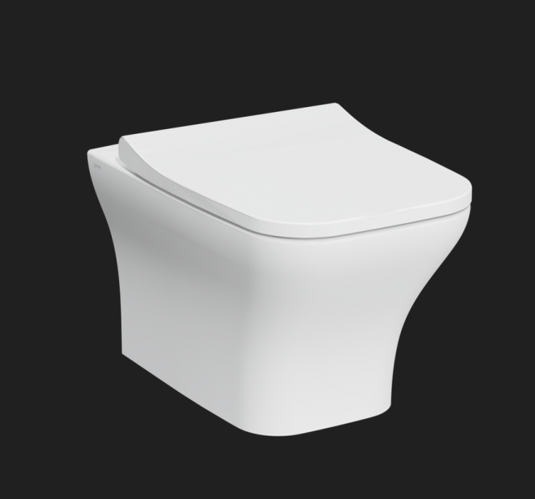 Подвесной Безободковый унитаз Zentrum Square