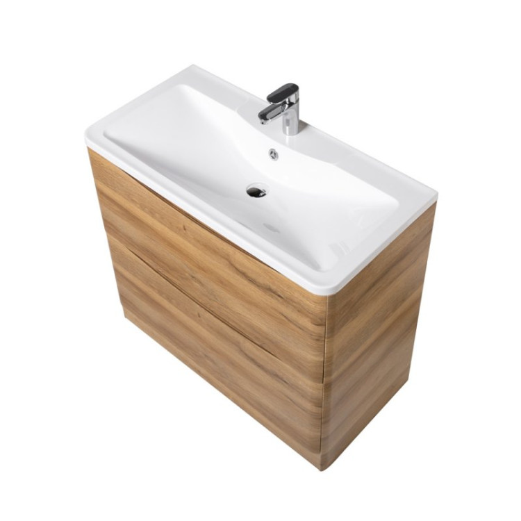 Раковина из искусственного камня, , 800х455х145 BelBagno BB800/455-LV-ART-ALR-NERO