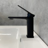 COMFORTY. Смеситель для раковины, картридж 35 мм, черный матовый, FC071A-CMT
