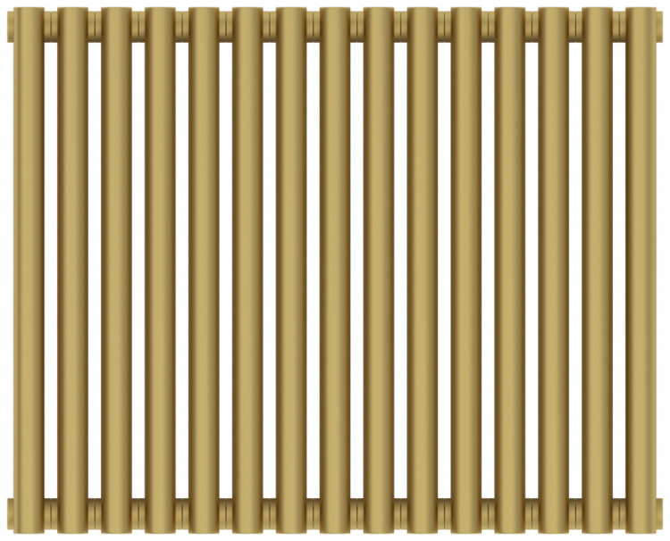 Отопительный радиатор Сунержа Эстет-00 500х675 15 секций Матовое золото