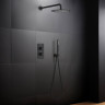 Set 3 в 1 душевой комплект Aquatek, матовый черный AQ1376MB ЕВРОПА
