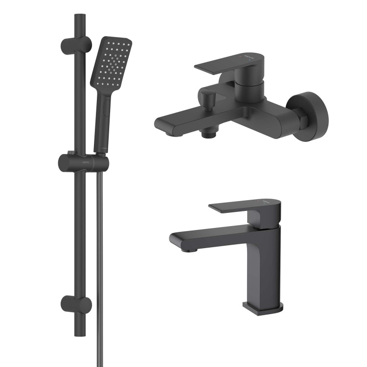 Душевой комплект наружного монтажа Aquatek ЛИРА AQ1430MB