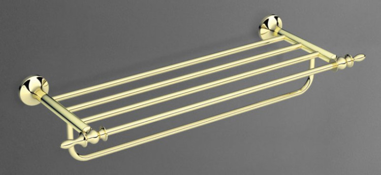 Полка для полотенец подвесная 68 см ART&MAX AM-E-4222-Br