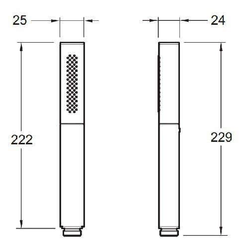 Ручной душ Jacob Delafon Shift Kohler 14788D-CP