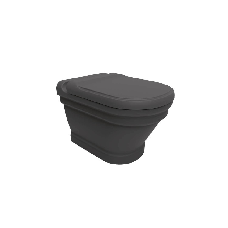 CREAVIT ANTIK Унитаз подвесной АНТРАЦИТ