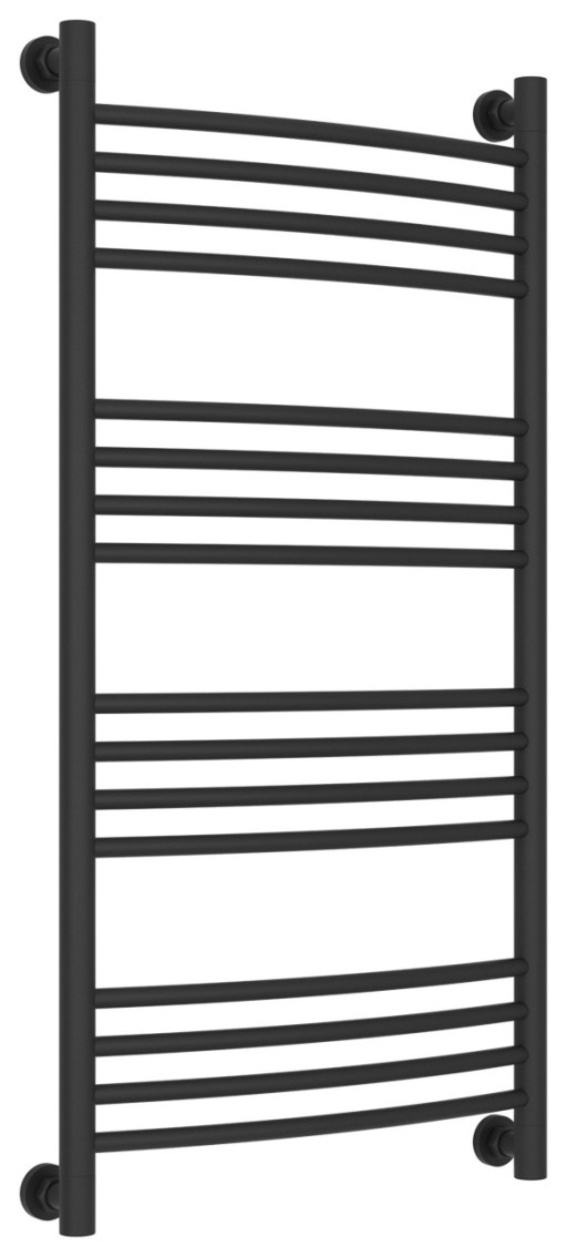 Полотенцесушитель водяной Сунержа Богема+ выгнутая 1000х500 Тёмный титан муар