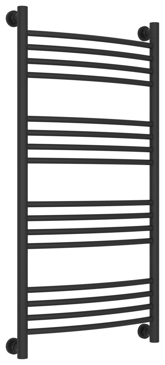 Полотенцесушитель водяной Сунержа Богема+ выгнутая 1000х500 Тёмный титан муар