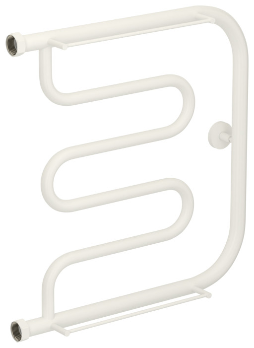 Полотенцесушитель водяной Сунержа Лира 2 полки+ 500х500 Матовый белый