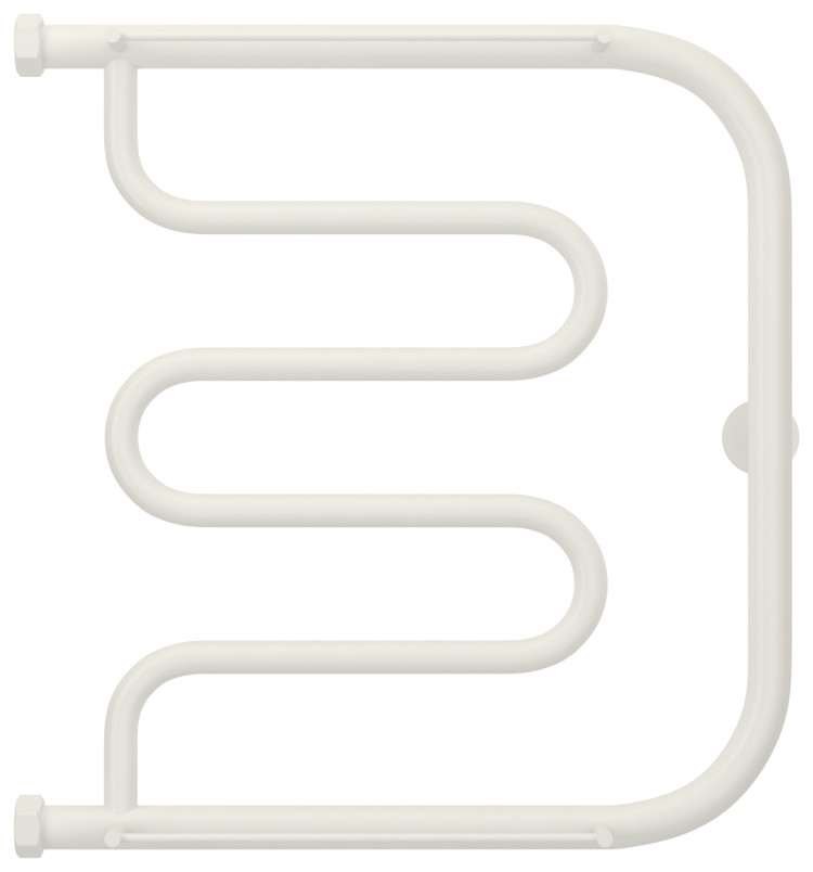 Полотенцесушитель водяной Сунержа Лира 2 полки+ 500х500 Матовый белый