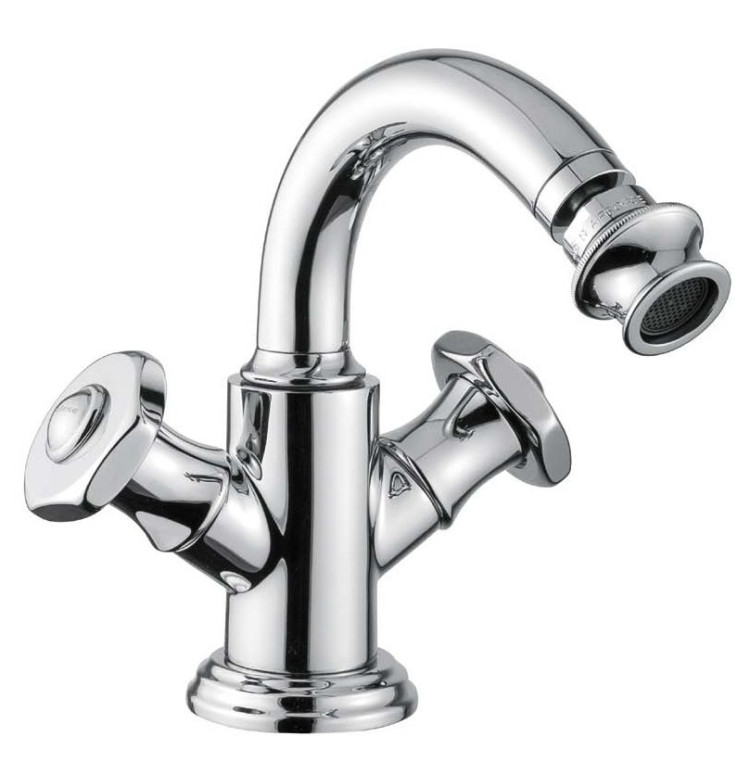 Смеситель для биде с донным клапаном Cezares APHRODITE-BS2-03/24-S1