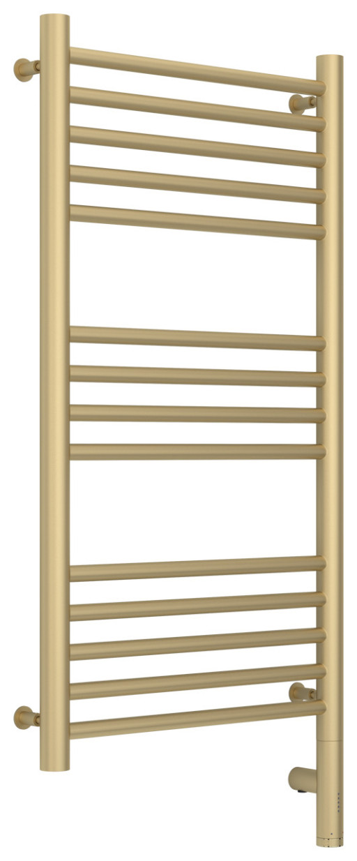 Полотенцесушитель электрический Сунержа Богема 3.0 прямая 800х400 МЭМ правый Матовая шампань