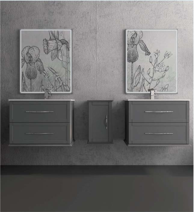 Керамическая раковина с двумя чашами Cezares CZR-8073-120-2